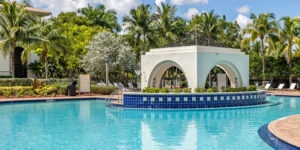 Clubhouse pool in the Wellington, FL community, Olympia