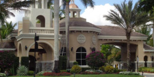 Guardhouse of Versailles in Wellington, FL